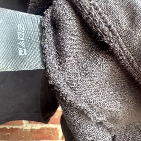 Eileen Fisher $178 Organic-Cotton Hemp Crew Neck terry sweatshirt Large NEW - Picture 5 of 8